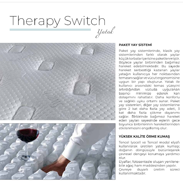 Aytaş Therapy Switch (P) Yatak 150x200 cm   Görseli
