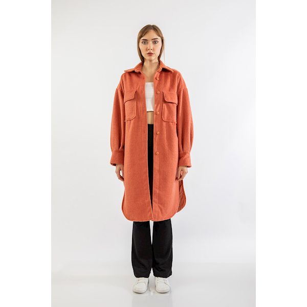Sasha Moda 21k146-som-l-xl Ceket Somon L-xl Sasha Moda 21k146-som-l-xl Ceket Somon L-xl