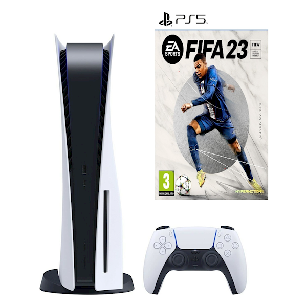 Sony Playstation 5 Oyun Konsolu + Ps5 Fifa 2023 Sony Playstation 5 Oyun Konsolu + Ps5 Fifa 2023
