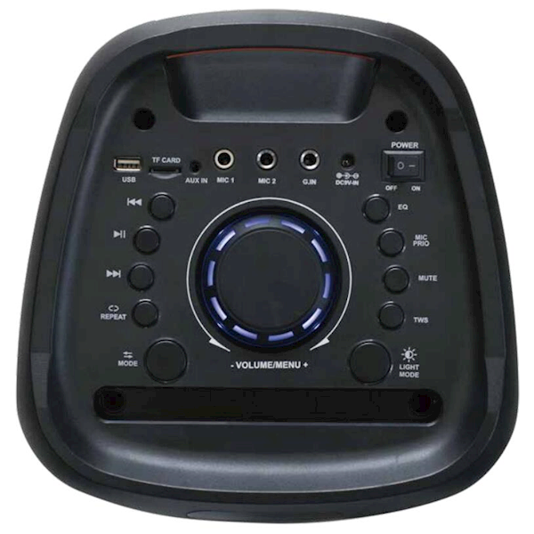 Goldmaster X65 Taşınabilir Işıklı Neon Dj Box Ses Sistemi Bataryalı Görseli
