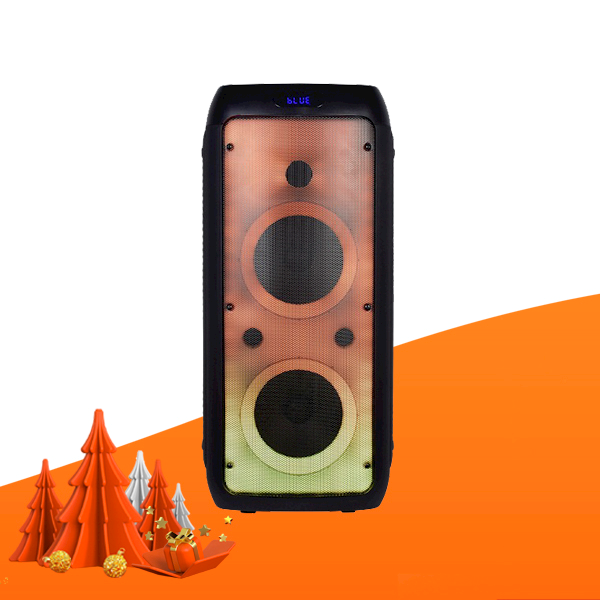 Goldmaster X65 Taşınabilir Işıklı Neon Dj Box Ses Sistemi Bataryalı Görseli