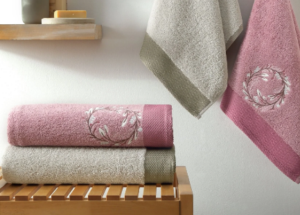 Taç 1500201700 Hamam Setı leı Rose Taş