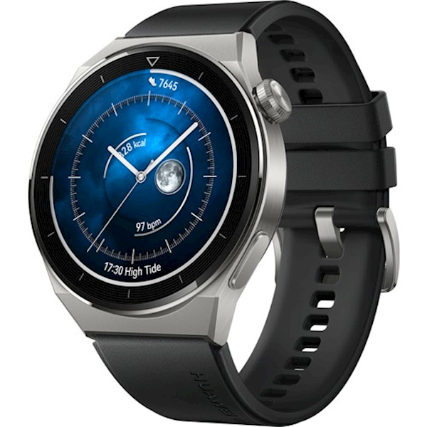 Huawei Watch Gt 3 Pro 46mm Titanium Akıllı Saat Siyah Görseli