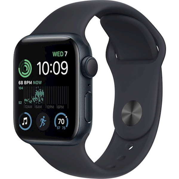 Apple Watch Se 2 Gps 40mm Gece Yarısı Alüminyum Kasa Ve Spor Kordon