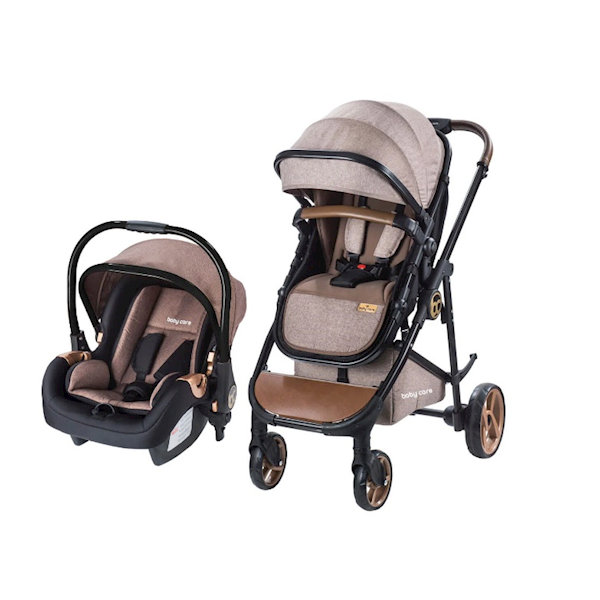 Baby Care Bc-300 (g) Exen Bebek Arabası Kahve Baby Care Bc-300 (g) Exen Bebek Arabası Kahve