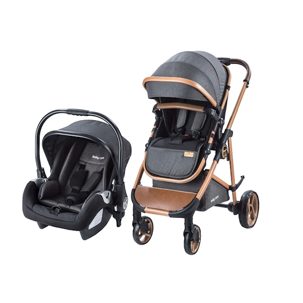 Baby Care Bc-300 (z) Exen Bebek Arabası Gold - Siyah Baby Care Bc-300 (z) Exen Bebek Arabası Gold - Siyah