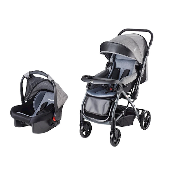 Baby Care Bc-66 Capron Travel Bebek Arabası (d) Gri