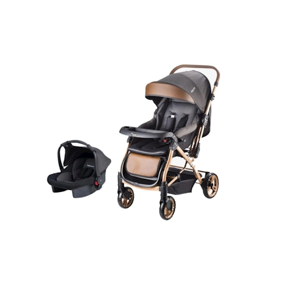 Baby Care Bc-66 Capron Travel Bebek Arabası (z) Gold - Siyah Baby Care Bc-66 Capron Travel Bebek Arabası (z) Gold - Siyah