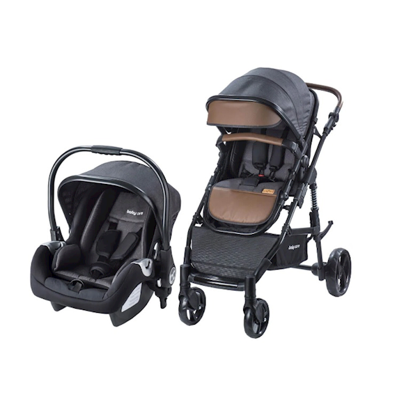 Baby Care Bc-340 Bora Cross Travel Puset (g) Siyah - Kahve Baby Care Bc-340 Bora Cross Travel Puset (g) Siyah - Kahve