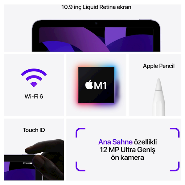 İpad 5. Nesil Wi-Fi 64 Gb 10.9