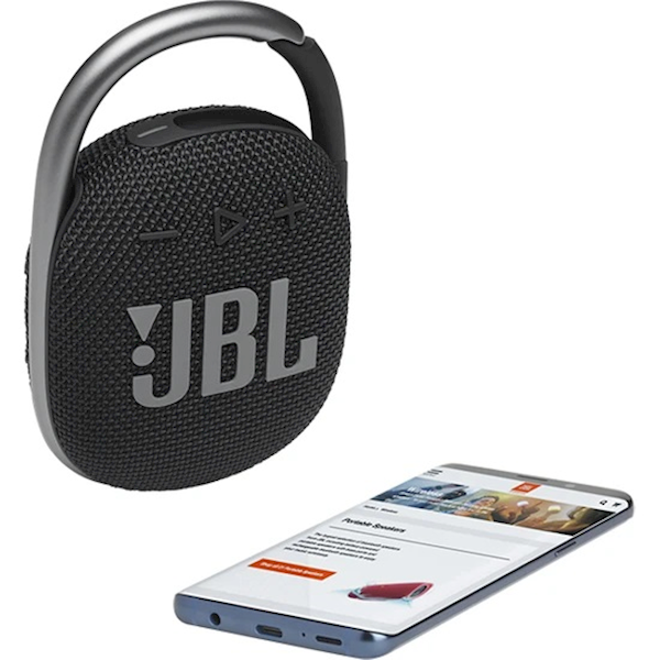 Jbl Clip 4 Bluetooth Hoparlör Siyah Görseli