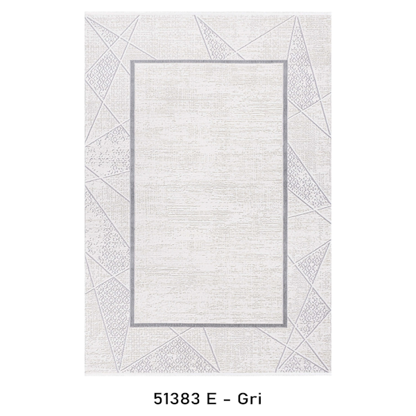 Koza Halı Versay 51383 Gri 150x230 Halı 3.45 m²
