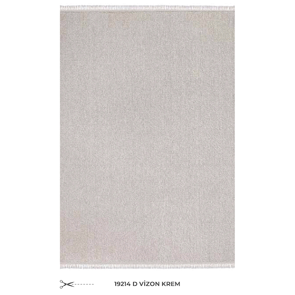 Koza Halı Mood 19214 Vizon/Krem 160x230 Halı 3.68 m²