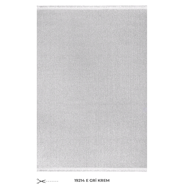 Koza Halı Mood 19214 Gri/Krem 160x230 Halı 3.68 m²