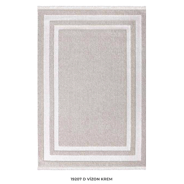 Koza Halı Mood 19207 Vizon/Krem 120x180 Halı 2.16 m²