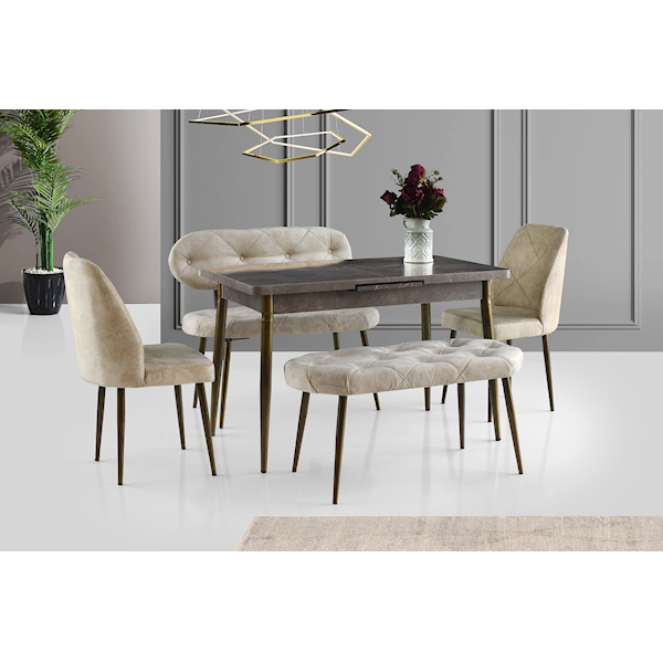 Nc Ay Benchli Masa Tk.(gordion) Ay-1181 ( Eb-2001 Kapıtoneli Bench Tk)