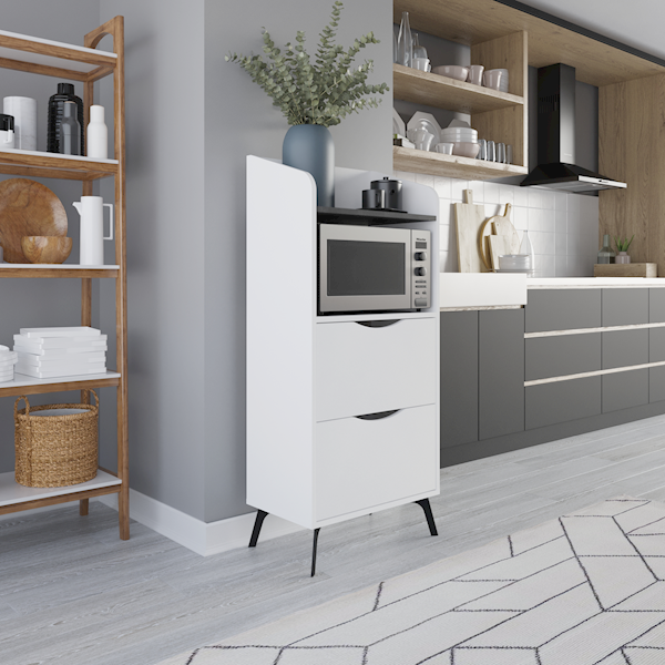 Nc Gorki Çok Amaçlı Dolap 23972.3 ( Beyaz ) Nc Gorki Çok Amaçlı Dolap 23972.3 ( Beyaz )