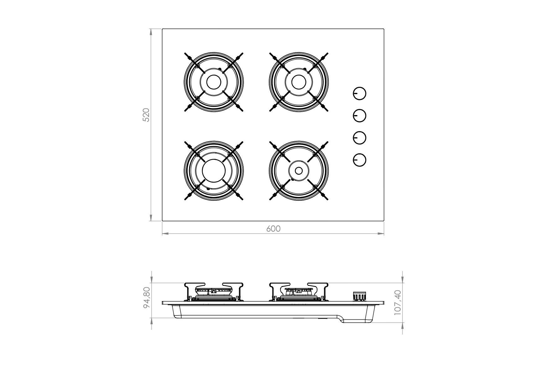 Luxell Platinium Ddt Set Beyaz ( Da6-835 + Oc88 + A68-sgf3 ) Görseli