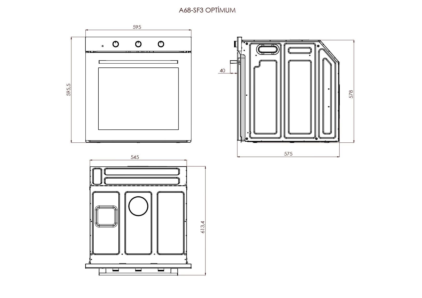 Luxell Platinium Ddt Set Beyaz ( Da6-835 + Oc88 + A68-sgf3 ) Görseli