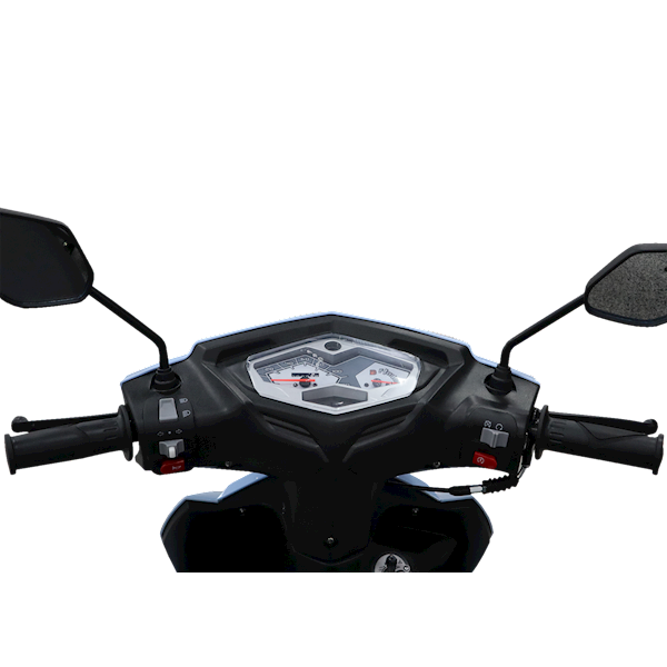 Kral Ares Benzinli 125 cc Scooter ( Kırmızı Renk ) Görseli