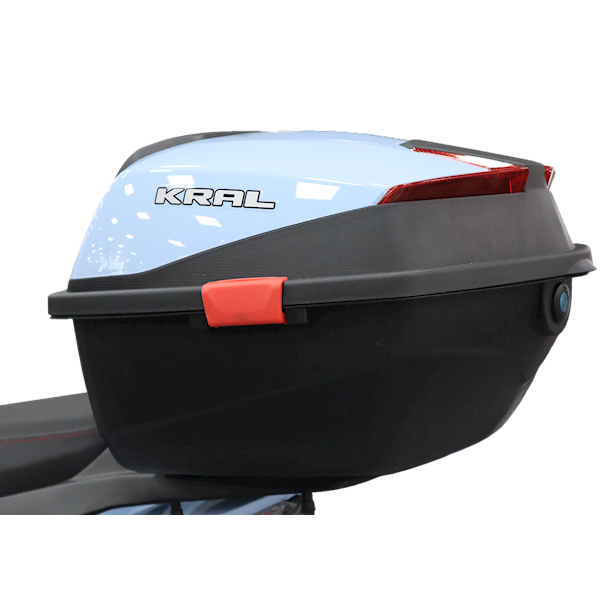 Kral Ares Benzinli 125 cc Scooter ( Kırmızı Renk ) Görseli