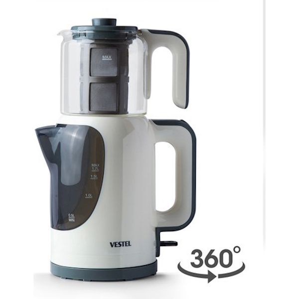 Vestel Sefa 1000 B 2200 W Çay Makinesi Vestel Sefa 1000 B 2200 W Çay Makinesi