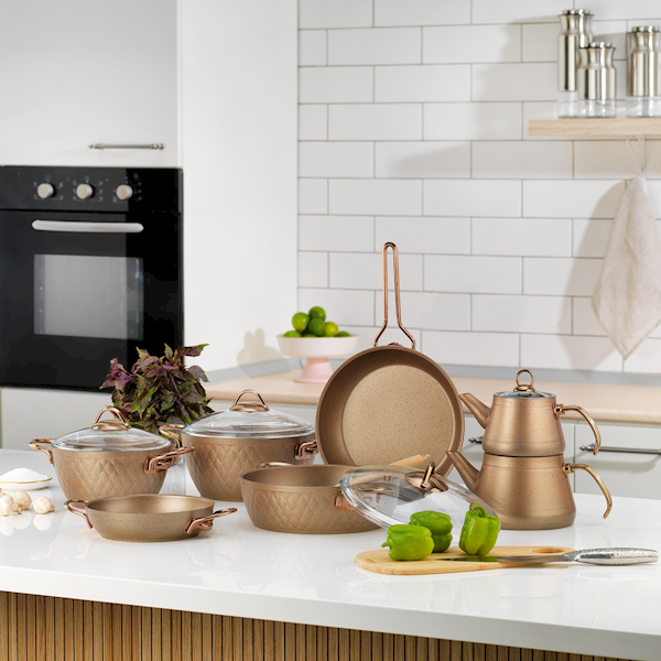 Schafer New Range Y.Y.Çeyiz Seti -11 Parça-Bakır02 Görseli