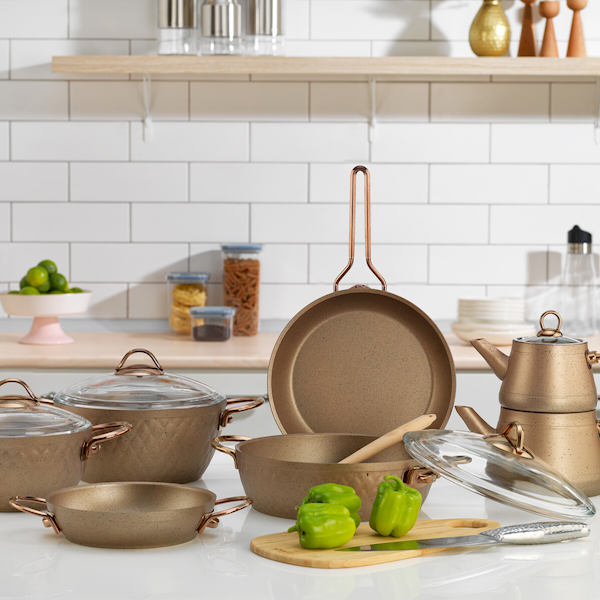 Schafer New Range Y.Y.Çeyiz Seti -11 Parça-Bakır02 Görseli
