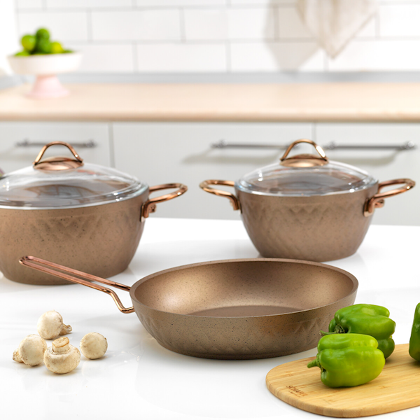 Schafer New Range Y.Y.Çeyiz Seti -11 Parça-Bakır02 Görseli