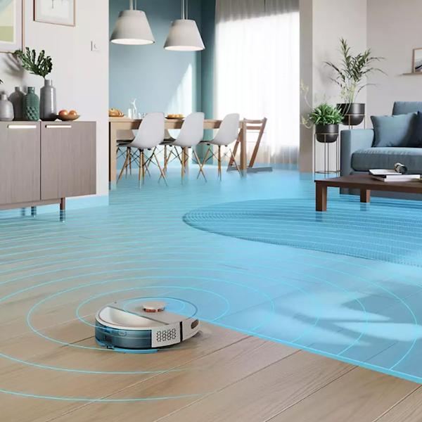 Philips Homerun 3000 Serisi Aqua Xu3000/02 Beyaz Akıllı Robot Süpürge Görseli