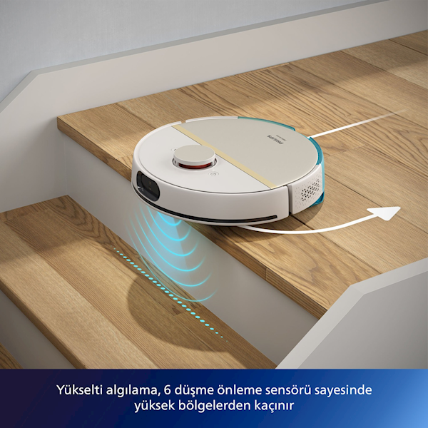 Philips Homerun 7000 Serisi Aqua Xu7000/02 Gold Akıllı Robot Süpürge Görseli