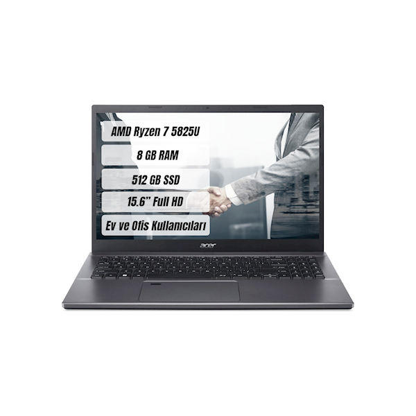Acer NX.K80EY.001 R7-5825U 8 Gb Ram 512 SSD 15,6 Acer NX.K80EY.001 R7-5825U 8 Gb Ram 512 SSD 15,6