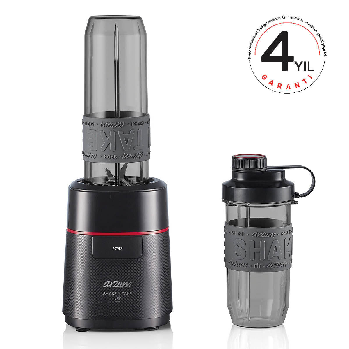 Arzum Ar1147 Shake'n Take Neo Kişisel Blender Siyah Görseli