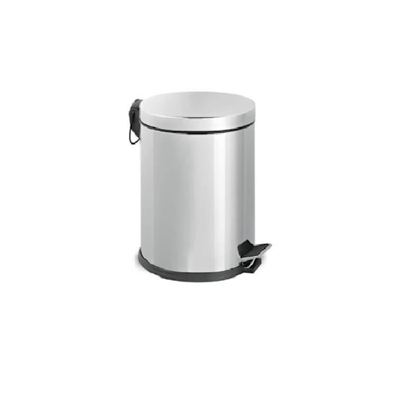 Efor Metal 405 Pedallı İnox 12 Litre Çöp Kovası Efor Metal 405 Pedallı İnox 12 Litre Çöp Kovası