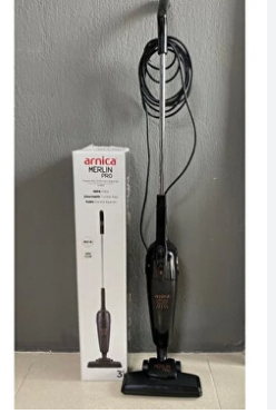 Arnica Et13216 Merlin Pro Pratik Süpürge Siyah