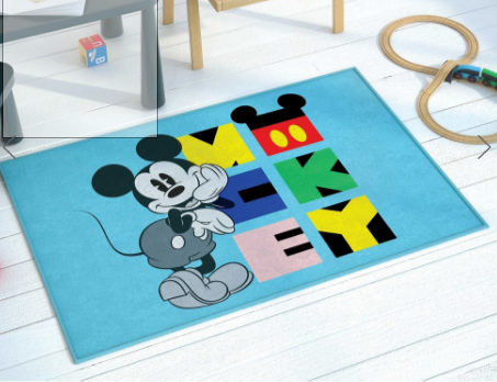 Taç 1500201330 Dh Mickey Mouse Lisanslı Halı(polyester)
