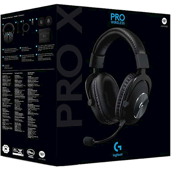 Logitech G Pro X 7.1 981-000818 Kablolu Mikrofonlu Kulak Üstü Oyuncu Kulaklığı Görseli