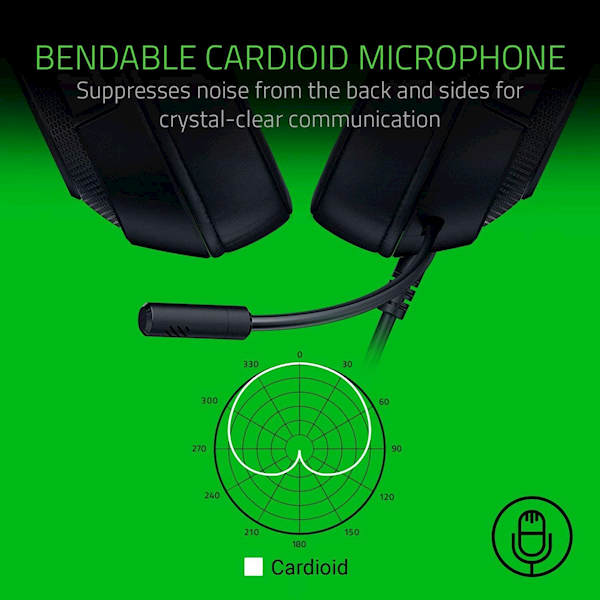 Razer Kraken X Lite Rz04-02950100-r381 Kablolu Mikrofonlu Kulak Üstü Oyuncu Kulaklığı Görseli