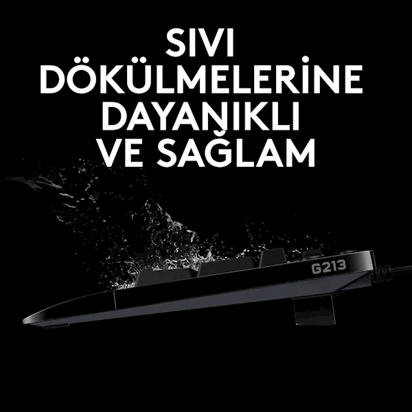 Logitech G213 Prodigy Kablolu Oyuncu Klavyesi Görseli