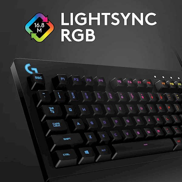 Logitech G213 Prodigy Kablolu Oyuncu Klavyesi Görseli