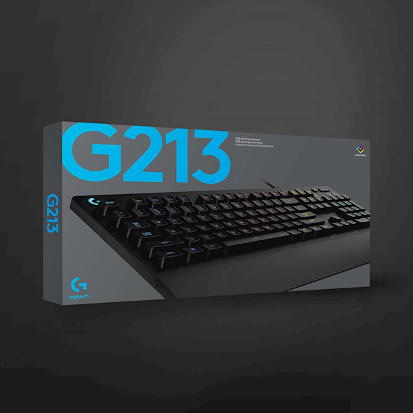 Logitech G213 Prodigy Kablolu Oyuncu Klavyesi Görseli