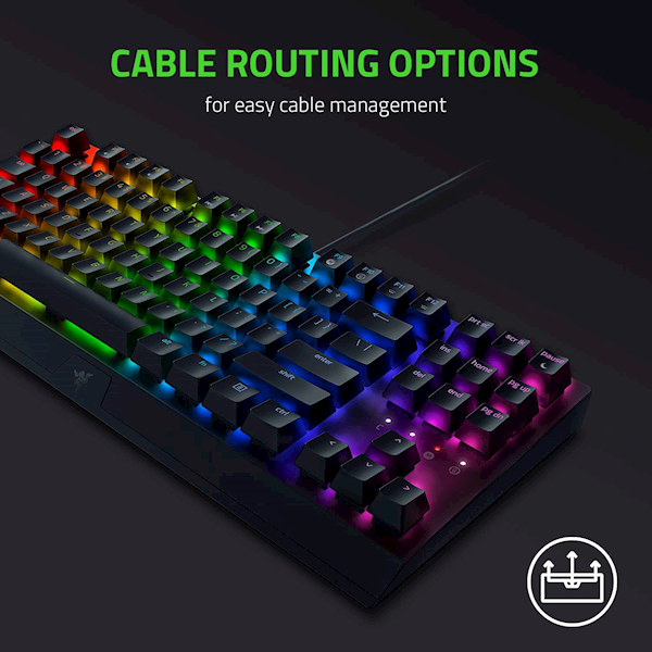 Razer Blackwidow V3 Tenkeyless Green Switch Kablolu Mekanik Oyuncu Klavyesi Görseli