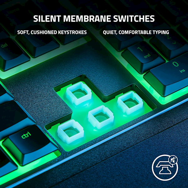 Razer Ornata Chroma V3 X Membrane Switch Kablolu Oyuncu Klavyesi Görseli