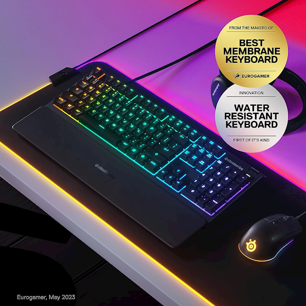 Steelseries Apex 3 Ip32 Rgb Kablolu Oyuncu Klavyesi Görseli
