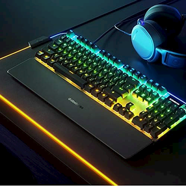 Steelseries Apex 5 Hibrit Rgb Kablolu Blue Switch Kablolu Mekanik Oyuncu Klavyesi Görseli