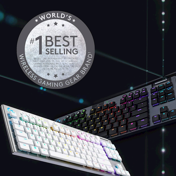 Logitech G915 Tkl 920-009537 Abd Kablolu/kablosuz Mekanik Oyuncu Klavyesi Görseli