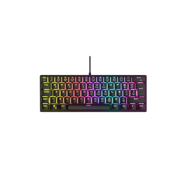 Rampage Plower K60 Rgb Blue Switch Kablolu Mekanik Oyuncu Klavyesi Görseli