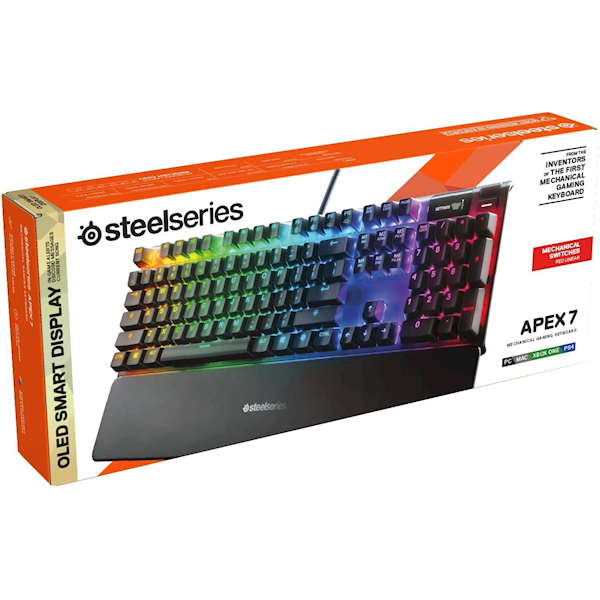 Steelseries Apex 7 Red Switch Kablolu Mekanik Oyuncu Klavyesi Görseli