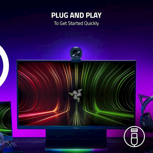 Razer Kiyo X Rz19-04170100-r3m1 Webcam Görseli