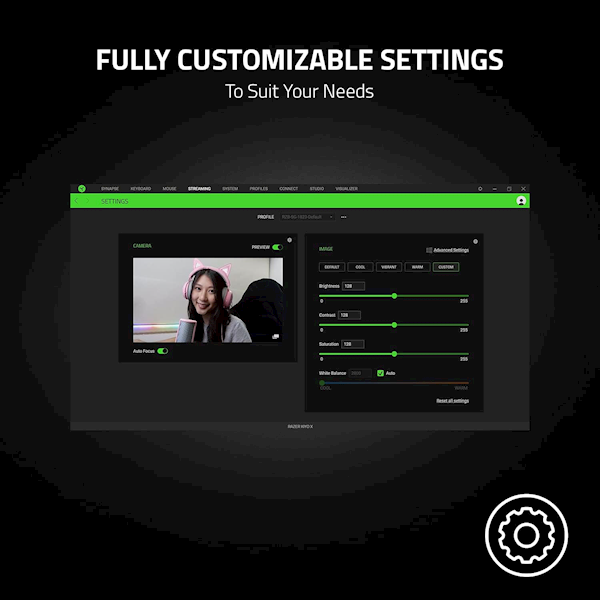 Razer Kiyo X Rz19-04170100-r3m1 Webcam Görseli